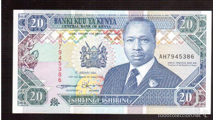 Billetes extranjeros: BILLETES DE AFRICA KENYA - Foto 1