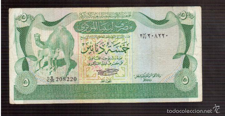 Billetes extranjeros: BILLETES DE AFRICA LIBYA - Foto 1