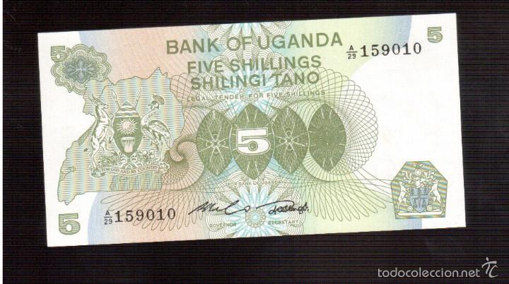 Billetes extranjeros: BILLETES DE AFRICA UGANDA - Foto 1