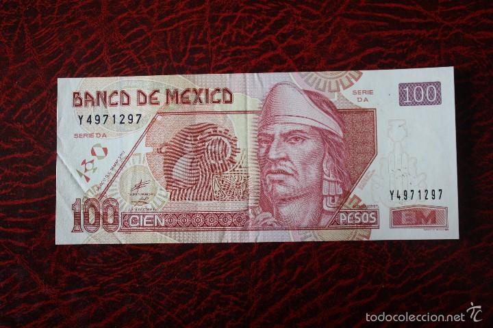 Billetes extranjeros: MEXICO, 100 PESOS 26-MARZO-2002 - Foto 1