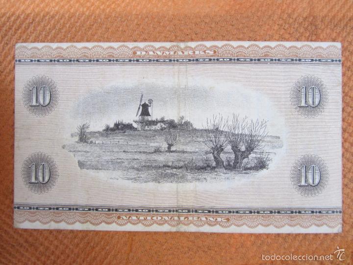 Billetes extranjeros: 10 kroner , dinamarca , danmarks , 1936 - Foto 2