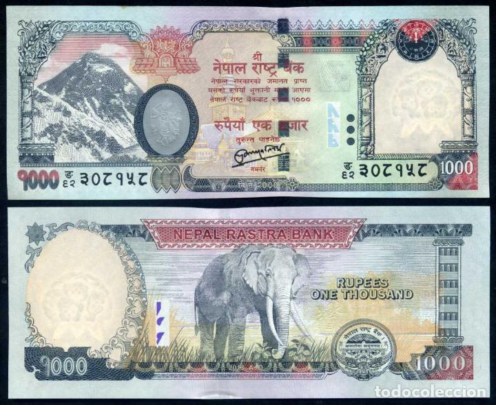 Billetes extranjeros: NEPAL : 1000 RUPIAS 2013 S/C PICK 75 - Foto 1