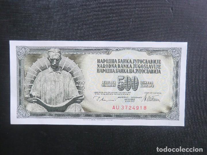 Billetes extranjeros: BILLETE  -  PLANCHA  -  YUGOSLAVIA - Foto 1