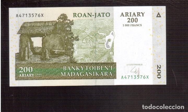 Billetes extranjeros: BILLETES DE AFRICA ,MADAGASCAR PLANCHA - Foto 1