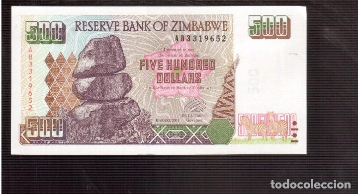 Billetes extranjeros: BILLETES DE AFRICA ,ZIMBABWE - Foto 1