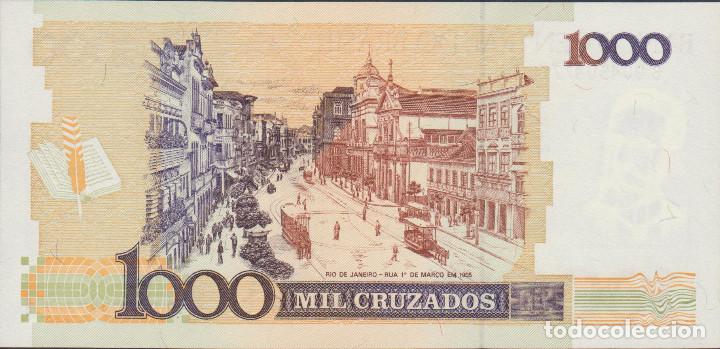 Billetes extranjeros: BILLETES BRASIL - 1 cruzado novo (1989) - serie B 0045047783 A - pick-216B (SC) - Foto 2 - 295740918