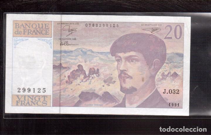Billetes extranjeros: BILLETES DE EUROPA FRANCIA - Foto 1