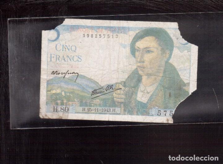 Billetes extranjeros: BILLETES DE EUROPA FRANCIA - Foto 1