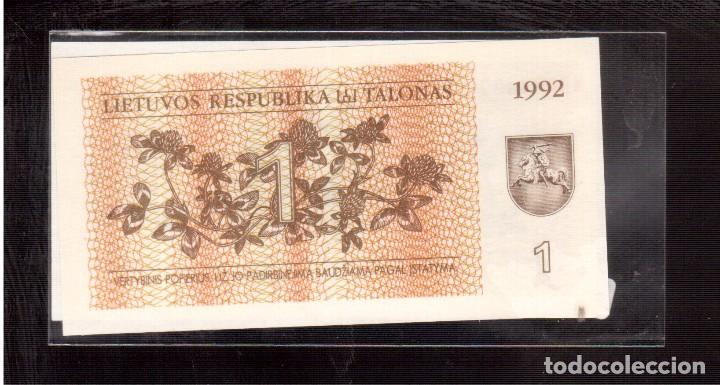 Billetes extranjeros: BILLETES EUROPA LITUANIA PLANCHA - Foto 1