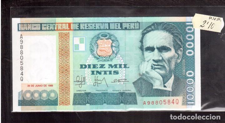 Billetes extranjeros: BILLETES DE AMERICA PERU PLANCHA - Foto 1