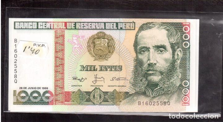 Billetes extranjeros: BILLETES DE AMERICA PERU PLANCHA - Foto 1