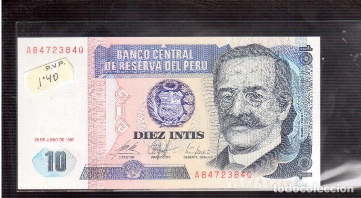 Billetes extranjeros: BILLETES DE AMERICA PERU PLANCHA - Foto 1
