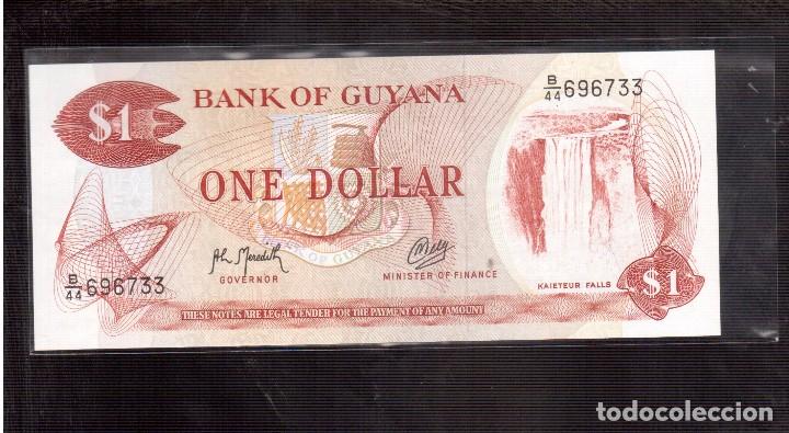 Billetes extranjeros: BILLETES DE AMERICA GUYANA PLANCHA - Foto 1