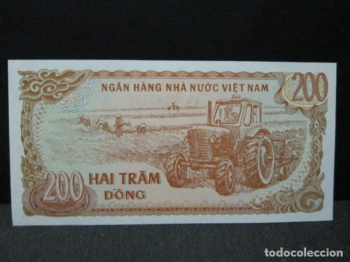 Billetes extranjeros: 200 dong vietnam sc - Foto 2