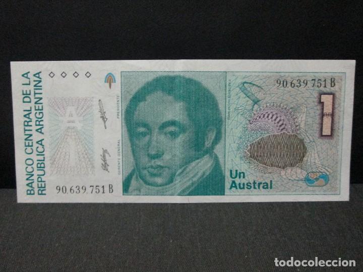 Billetes extranjeros: 1 austral republica de argentina ebc - Foto 1