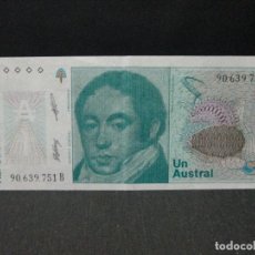 Billetes extranjeros: 1 AUSTRAL REPUBLICA DE ARGENTINA EBC. Lote 73305959