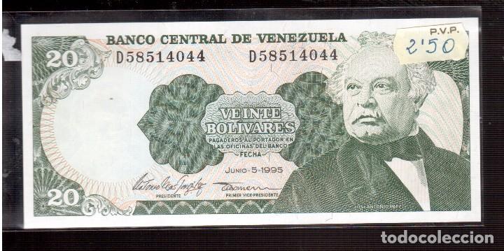 Billetes extranjeros: BILLETES DE AMERICA PLANCHA VENEZUELA - Foto 1