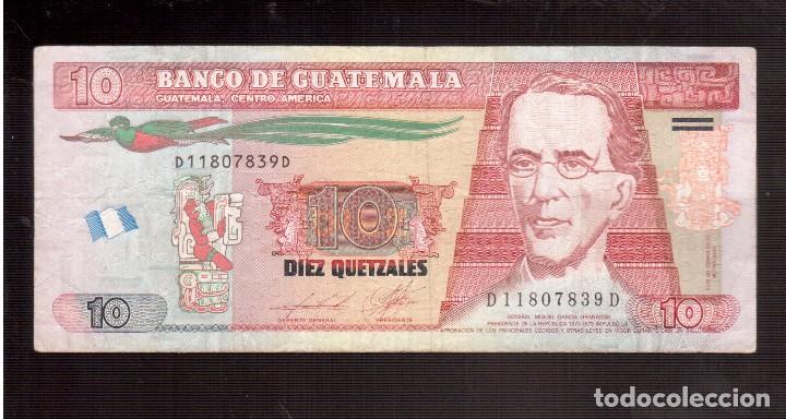 Billetes extranjeros: BILLETES DE AMERICA GUATEMALA CIRCULADO - Foto 1
