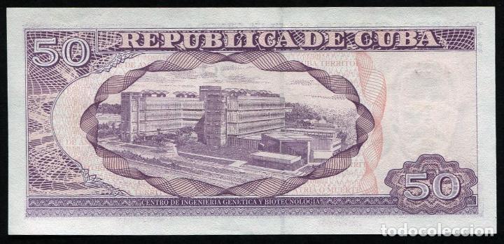 Billetes extranjeros: cuba 50 Pesos 2015 - Sin Circular - Foto 2