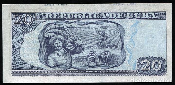 Billetes extranjeros: CUBA: 20 Pesos 2014 S/C - Foto 2