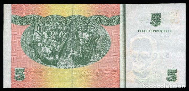 Billetes extranjeros: CUBA: 5 Pesos 2013 S/C - Foto 2