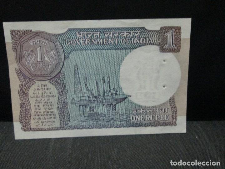 Billetes extranjeros: billete de india sin circular - Foto 2