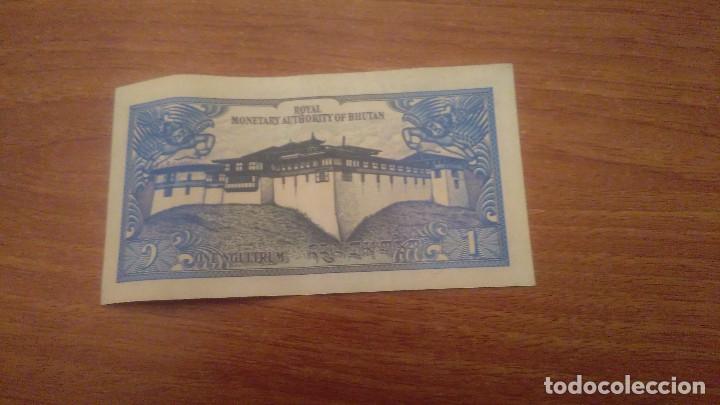 Internationale Banknoten: BILLETE ROYAL MONETARY AUTHORITY OF BHUTAN. 1