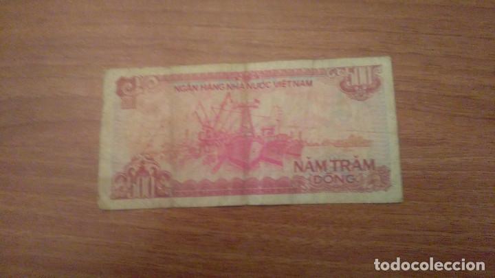Internationale Banknoten: BILLETE 500 VIET NAM  1988