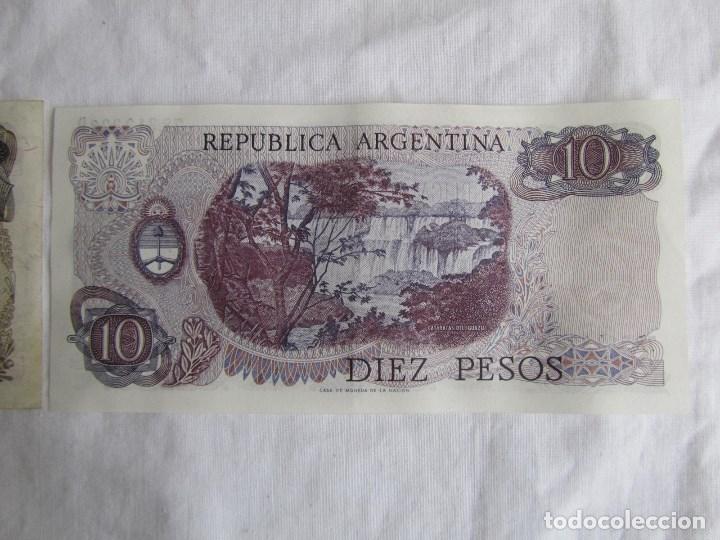 Billetes extranjeros: 4 billetes de la Rep&uacute;blica Argentina - Foto 10