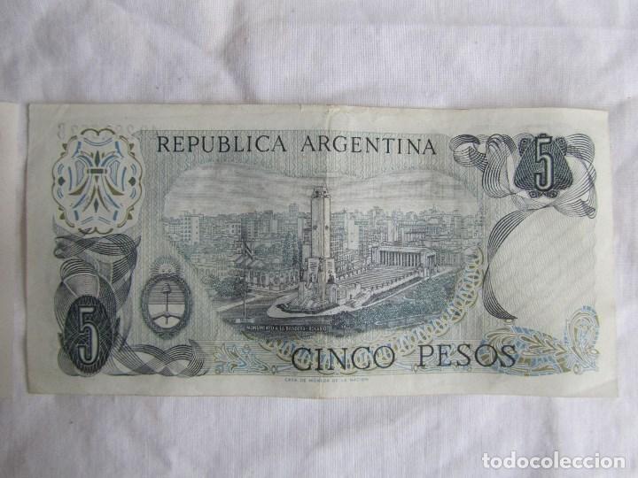 Billetes extranjeros: 4 billetes de la Rep&uacute;blica Argentina - Foto 11