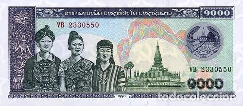 Billetes extranjeros: [CF4155] Laos 1998, 1000 Kip (UNC) - Foto 1