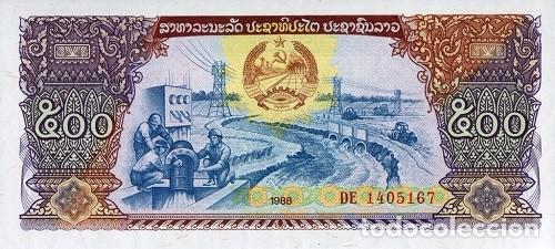 Billetes extranjeros: [CF4157] Laos 1988, 500 Kip (UNC) - Foto 1