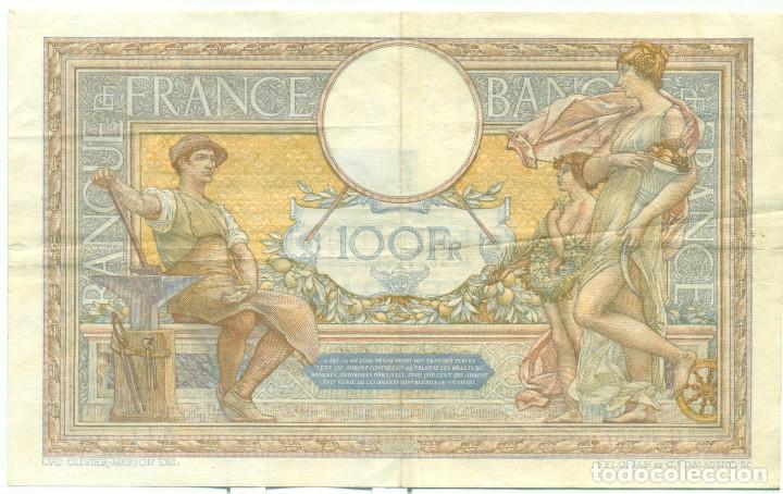 Billetes extranjeros: 100 FRANCOS FRANCESES DEL 1932 - Foto 2