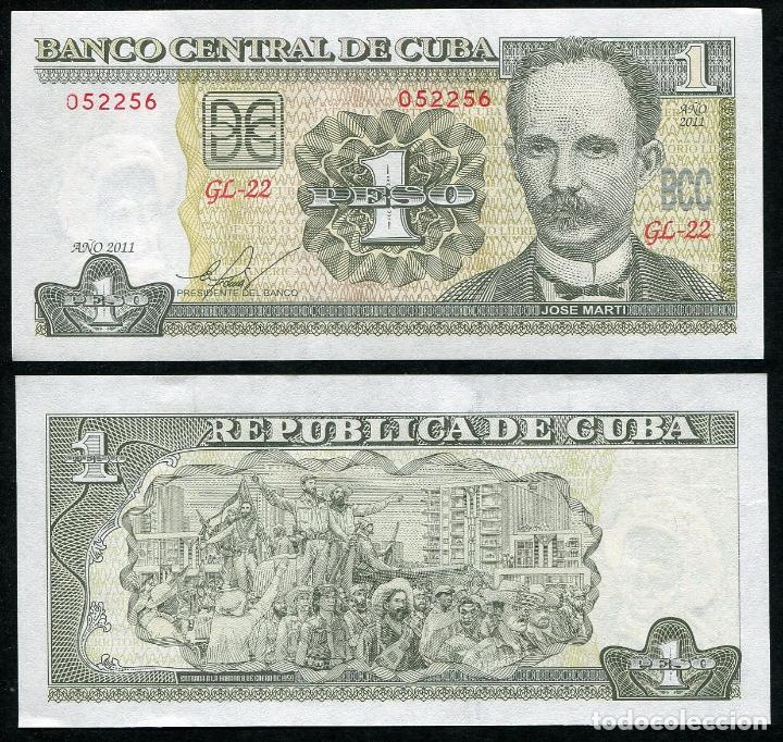 Billetes extranjeros: CUBA 1 Peso 2011 - Sin Circular - Foto 1