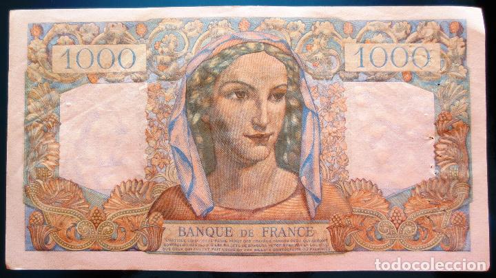 Billetes extranjeros: FRANCIA  BILLETE DE  1000 FRANCOS DE 1948 - Foto 2