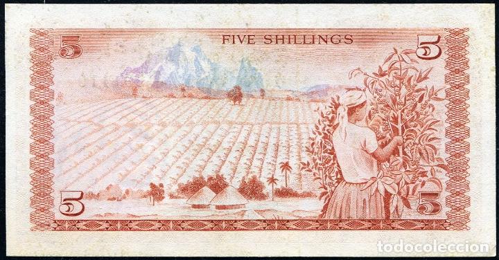 Billetes extranjeros: KENYA - 5 CHELINES - PICK 11B - 1975 S/C - Foto 2