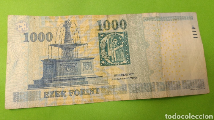 Billetes extranjeros: Hungria 1000 forint 2011 florines. - Foto 2