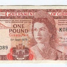 gibraltar. 1 libra. 1979 - Compra venta en todocoleccion