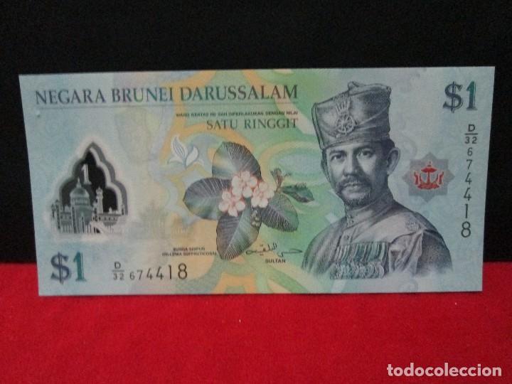 Billetes extranjeros: brunei sin circular - Foto 1