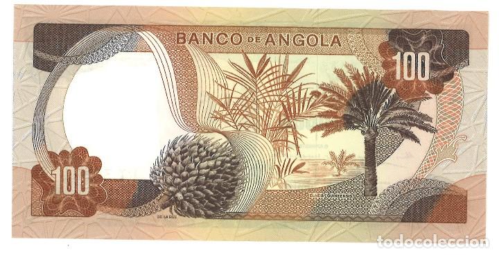 Billetes extranjeros: ANGOLA - 100 ESCUDOS - 1972 - Foto 2
