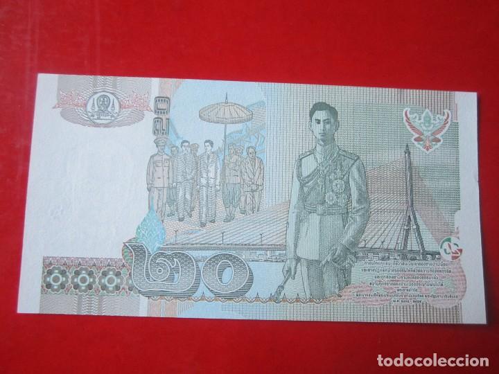 Billetes extranjeros: Tailandia. billete de 20 bah - Foto 2