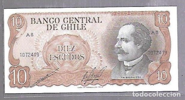 Billete Banco Central De Chile Diez Escudos Sold At Auction 114955863