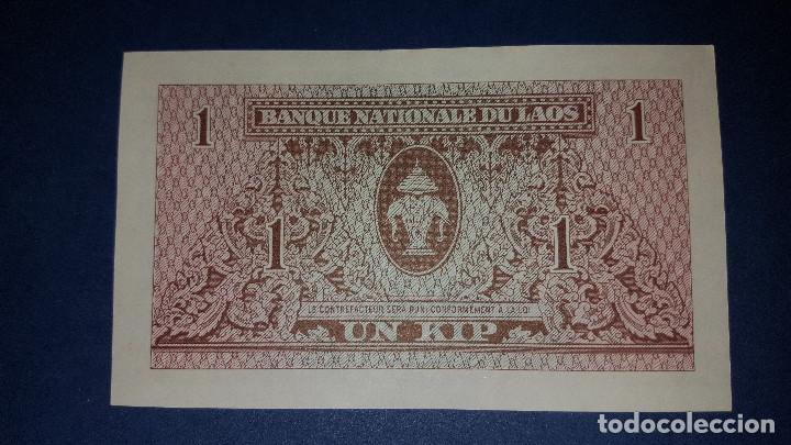 Billetes extranjeros: 1 KIP LAOS (1962) S.C. PK 8A - Foto 2