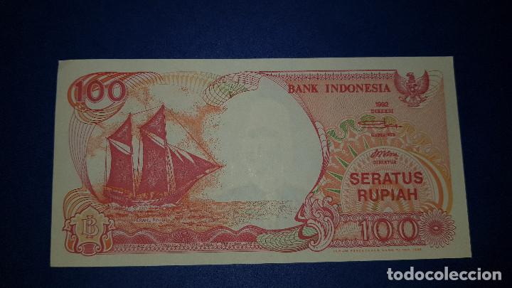Billetes extranjeros: 100 RUPIAS INDONESIA (1992) S.C. - Foto 1