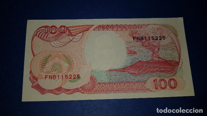 Billetes extranjeros: 100 RUPIAS INDONESIA (1992) S.C. - Foto 2