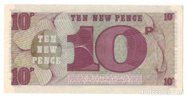 Billetes extranjeros: INGLATERRA - 10 LIBRAS - BRITISH ARMED FORCE - Foto 2