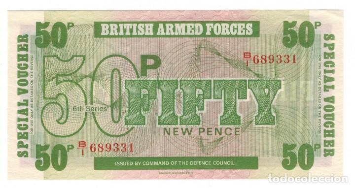 Billetes extranjeros: INGLATERRA - 50 LIBRAS - BRITISH ARMED FORCE - Foto 1