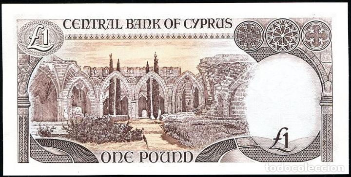 Billetes extranjeros: CHIPRE 1 Libra 1993 - Pick 53 - S/C - Foto 2