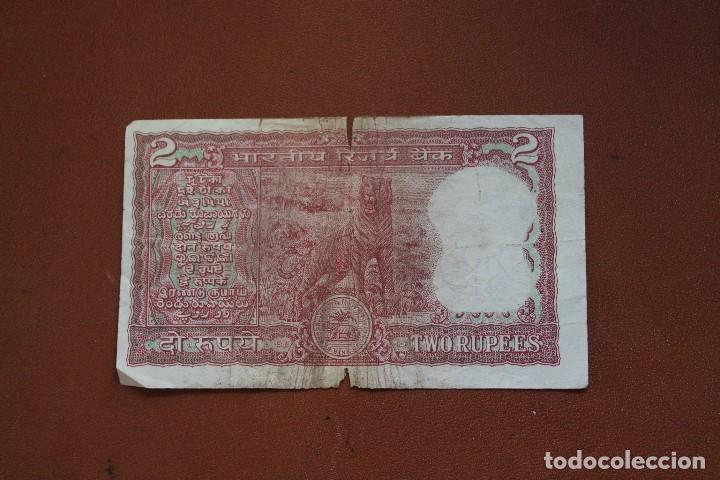 Billetes extranjeros: INDIA 2 RUPIAS - Foto 2