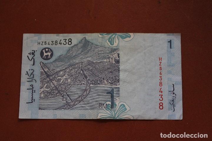 Billetes extranjeros: MALASIA 1 RINGGIT - Foto 2